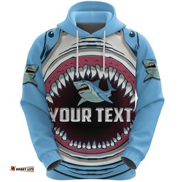 custom personalised sharks rugby hoodie cronulla sutherland