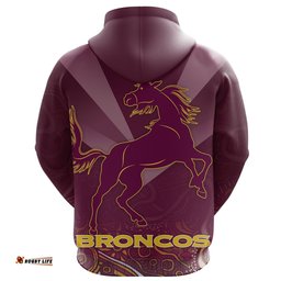 broncos aboriginal hoodie sporty version