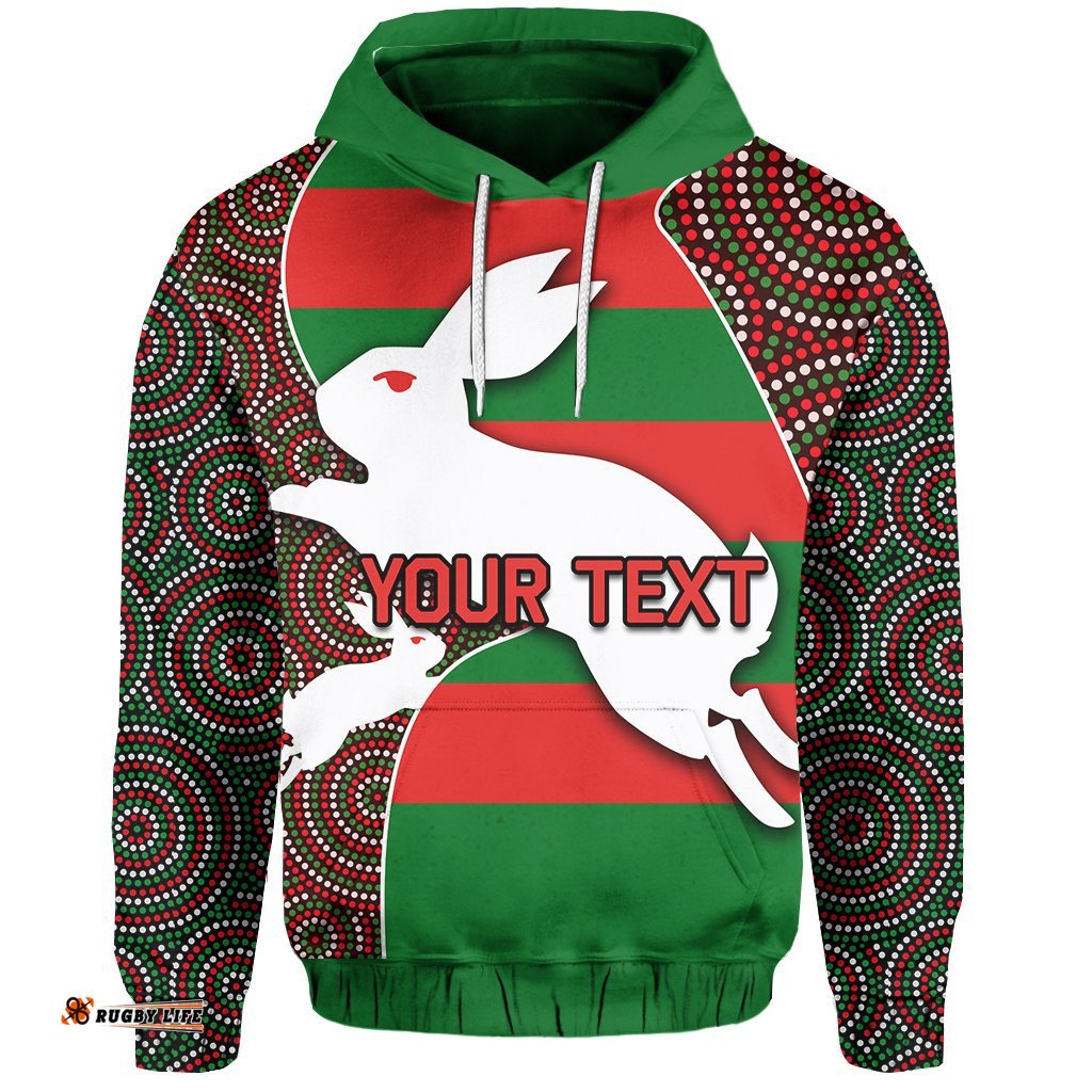 custom personalised rabbitohs hoodie