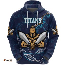 gold coast hoodie titans gladiator indigenous