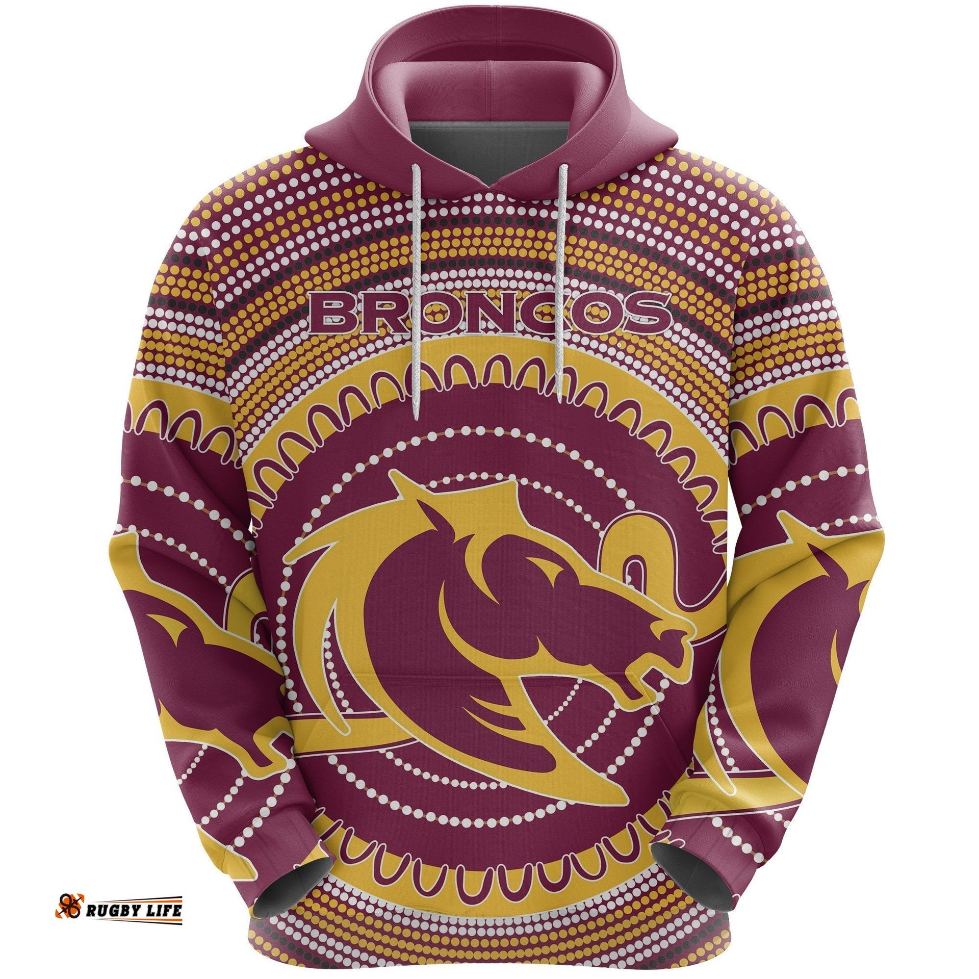 brisbane hoodie broncos aboriginal