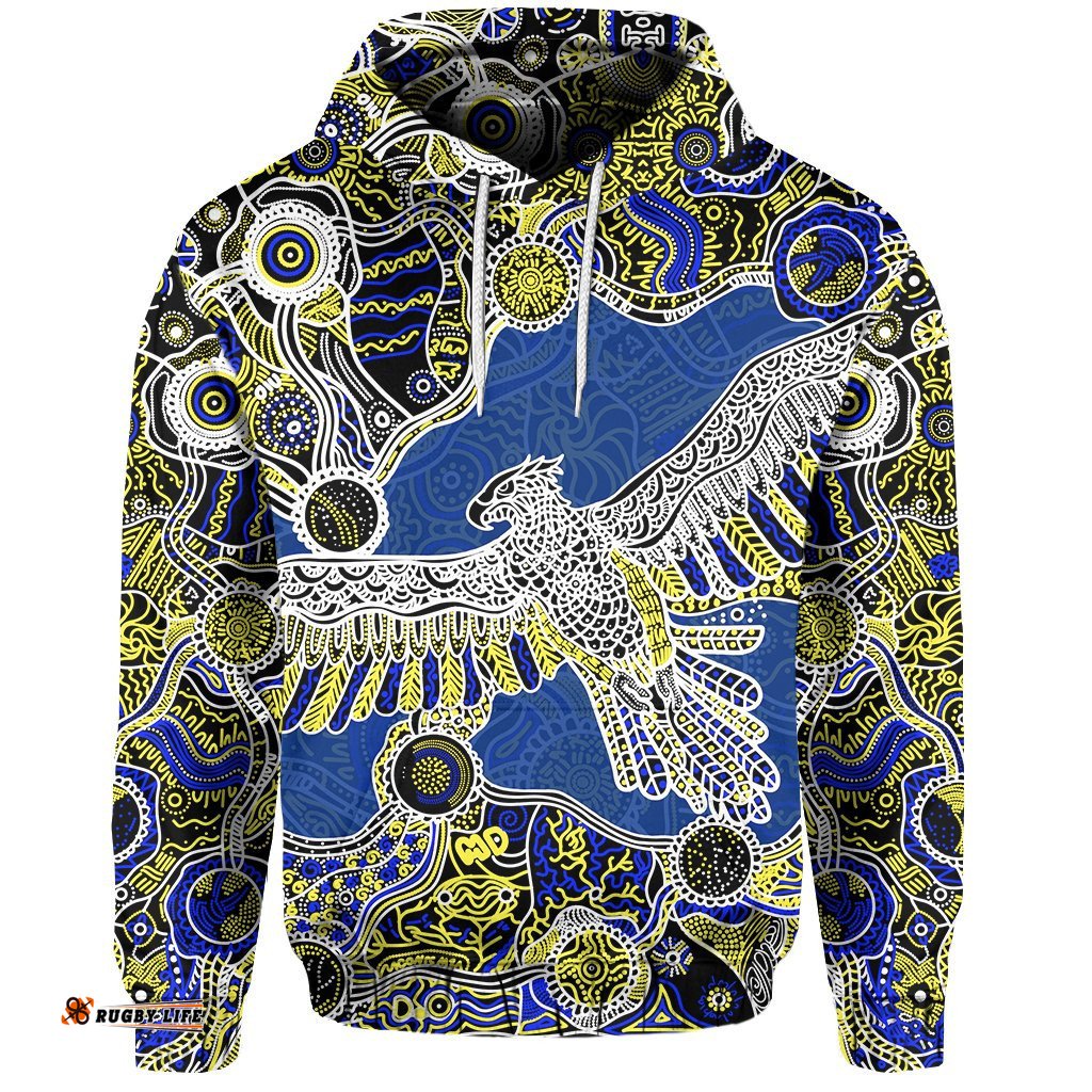 West Coast Eagles Hoodie Aboriginal 2