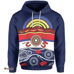 Western Bulldogs Hoodie Aboriginal