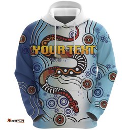 custom personalised parramatta hoodie eels simple indigenous