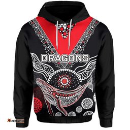 st george illawarra dragons hoodie aboriginal