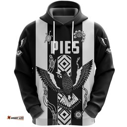 pies indigenous hoodie collingwood