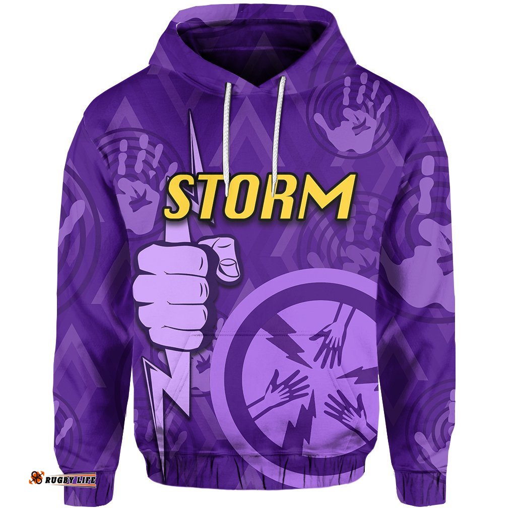 melbourne all over hoodie storm