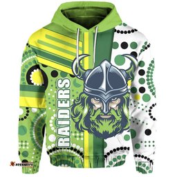 raiders viking hoodie canberra indigenous