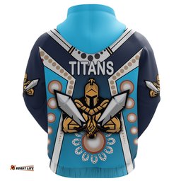 gold coast hoodie titans gladiator simple indigenous