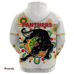 penrith hoodie indigenous panthers white