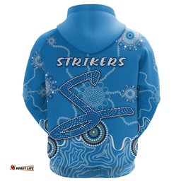 Adelaide Strikers Hoodie Indigenous Blue Energy