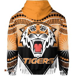 Custom Personalised Tigers Hoodie Wests Indigenous Newest