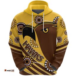 pride hawks hoodie hawthorn indigenous