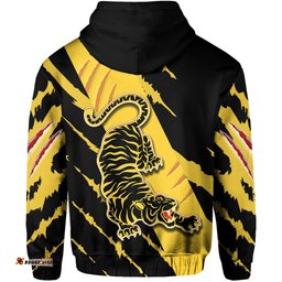 Custom Personalised Richmond Hoodie Power Tigers