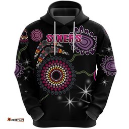 Sydney Hoodie Sixers Indigenous Black
