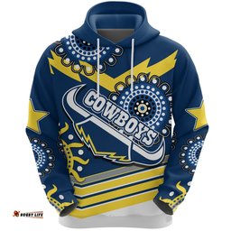 proud cowboys hoodie indigenous north queensland