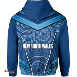 New South Wales Rugby Union Hoodie Rugby Style