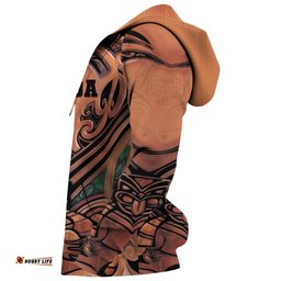 new zealand warriors rugby whakairo hoodie custom version