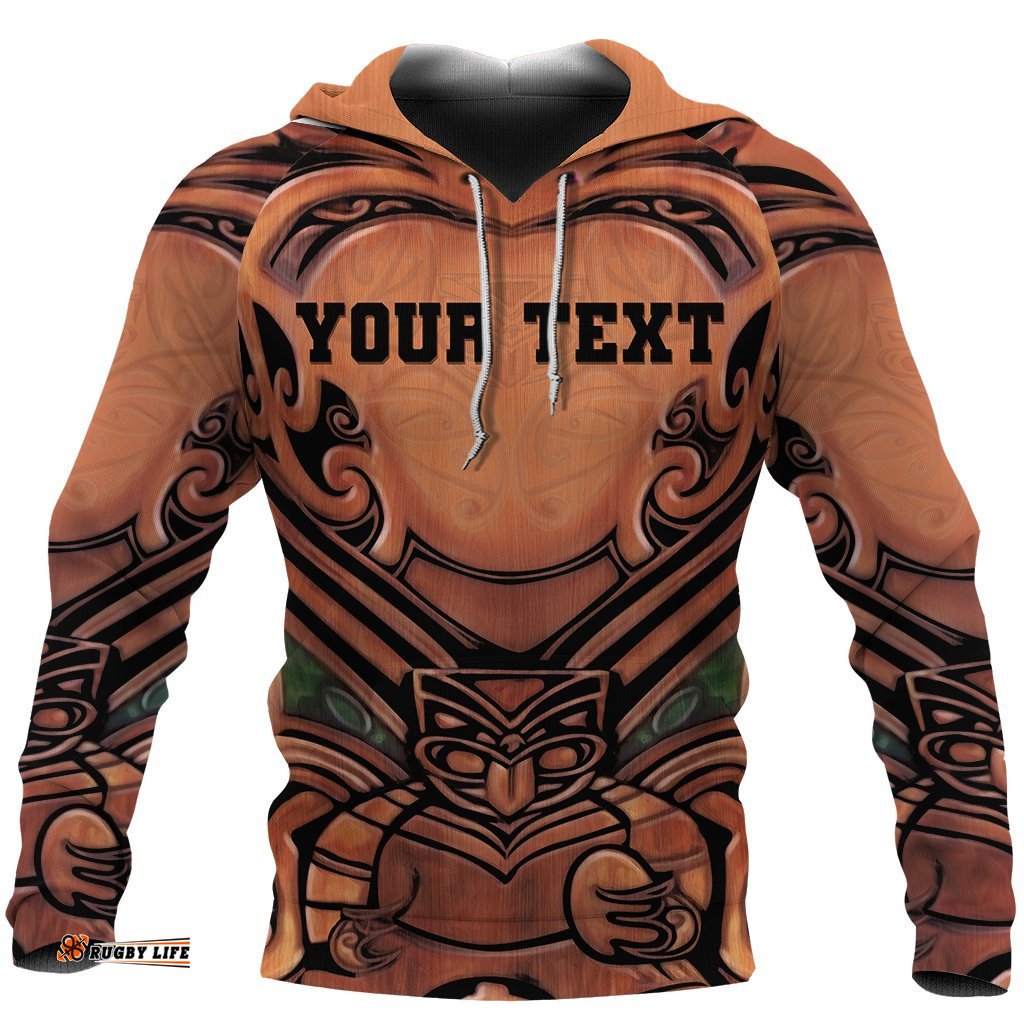 new zealand warriors rugby whakairo hoodie custom version