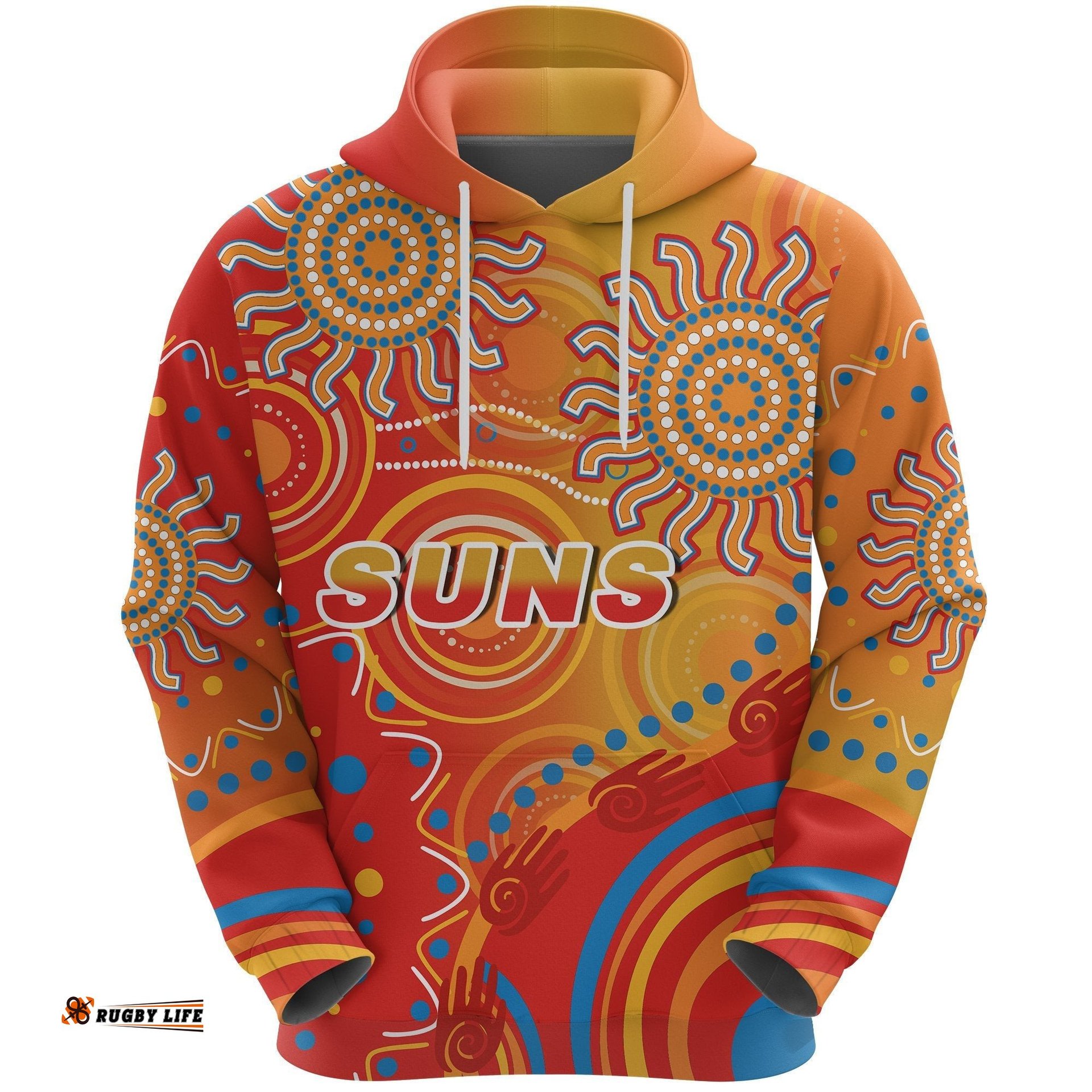 Suns Hoodie Sun Indigenous Gold Coast