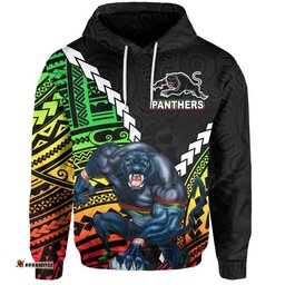 panthers rugby hoodie mix polynesian