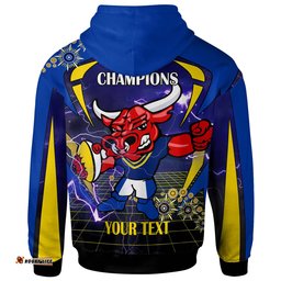 cowboys rugby hoodie custom final series champions cowboys rugby league player and number hoodie