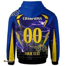 cowboys rugby hoodie custom final series champions cowboys rugby league player and number hoodie