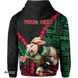 rabbitohs rugby hoodie mix polynesian