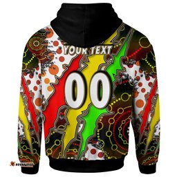 panthers rugby hoodie custom panthers rugby nrl grand final aboriginal art personalised player and number hoodie