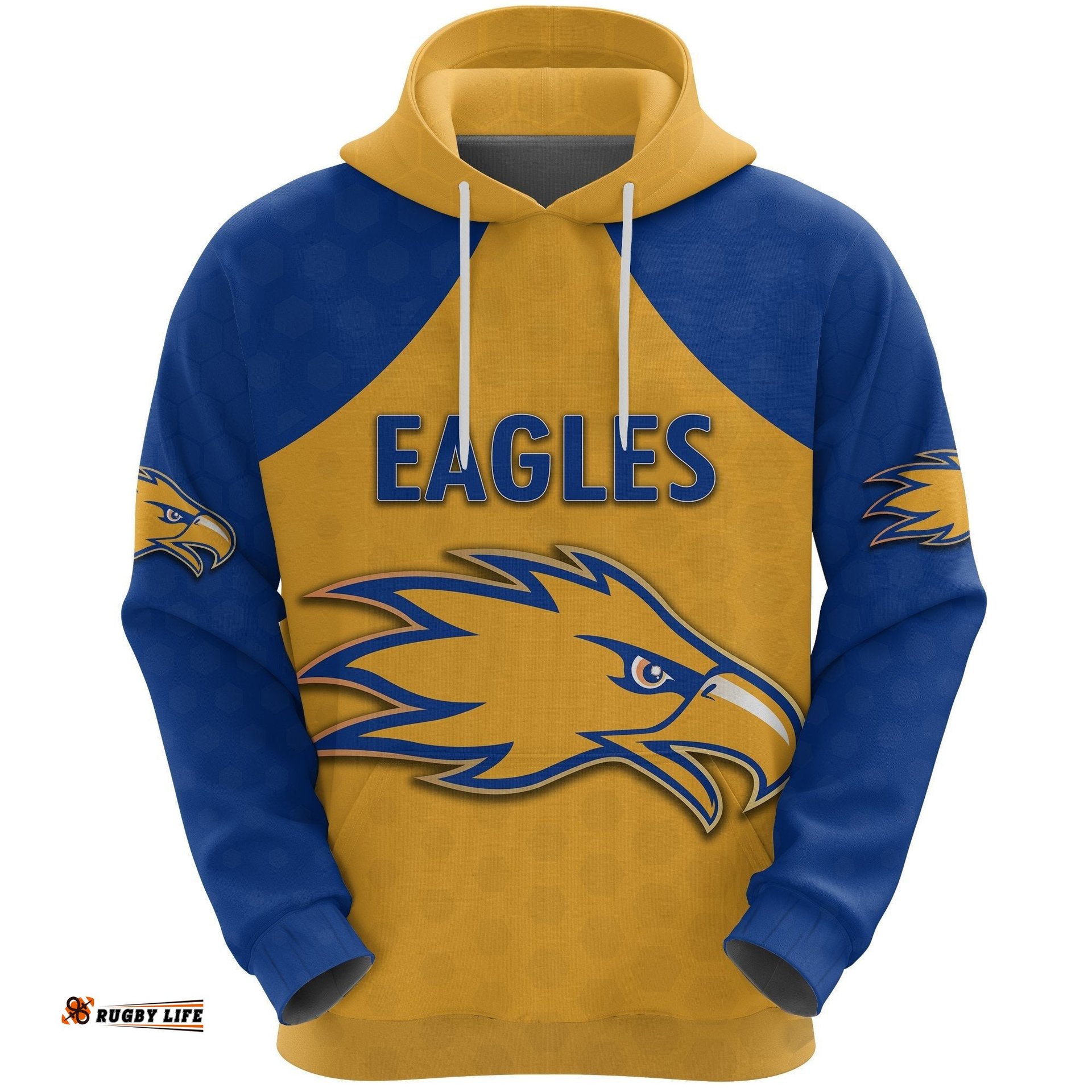 Eagles Hoodie West Coast Gold