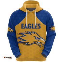 Eagles Hoodie West Coast Gold