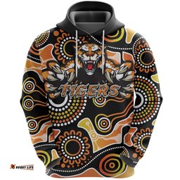 wests hoodie rugby tigers indigenous