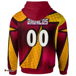 broncos rugby hoodie custom broncos horse rugby nrl grand final with dot painting personalised player and number hoodie