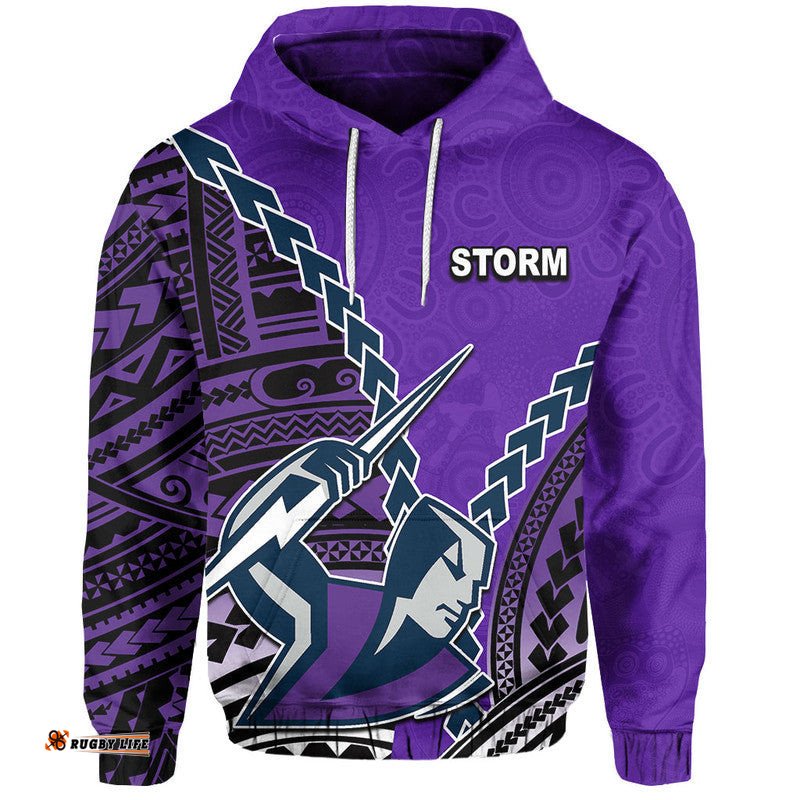 storm rugby hoodie mix polynesian
