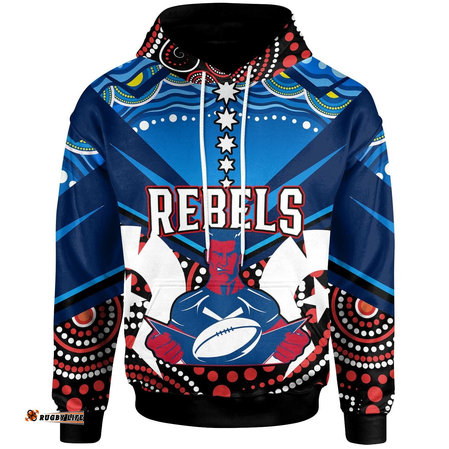 rebels rugby naidoc week hoodie custom rebels with aboriginal and torres strait celebrate naidoc week hoodie