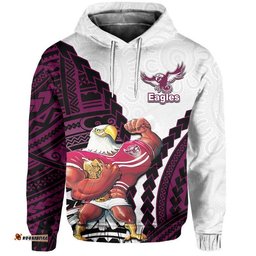 eagles rugby hoodie mix polynesian