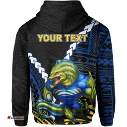 eels rugby hoodie mix polynesian