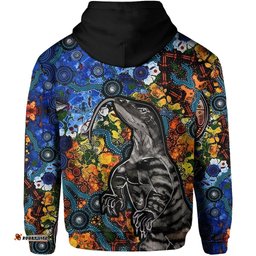 aboriginal lizard hoodie palyku