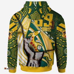 australian kangaroos rugby patronage hoodie custom the kangaroos bloods in my veins indigenous aboriginal hoodie