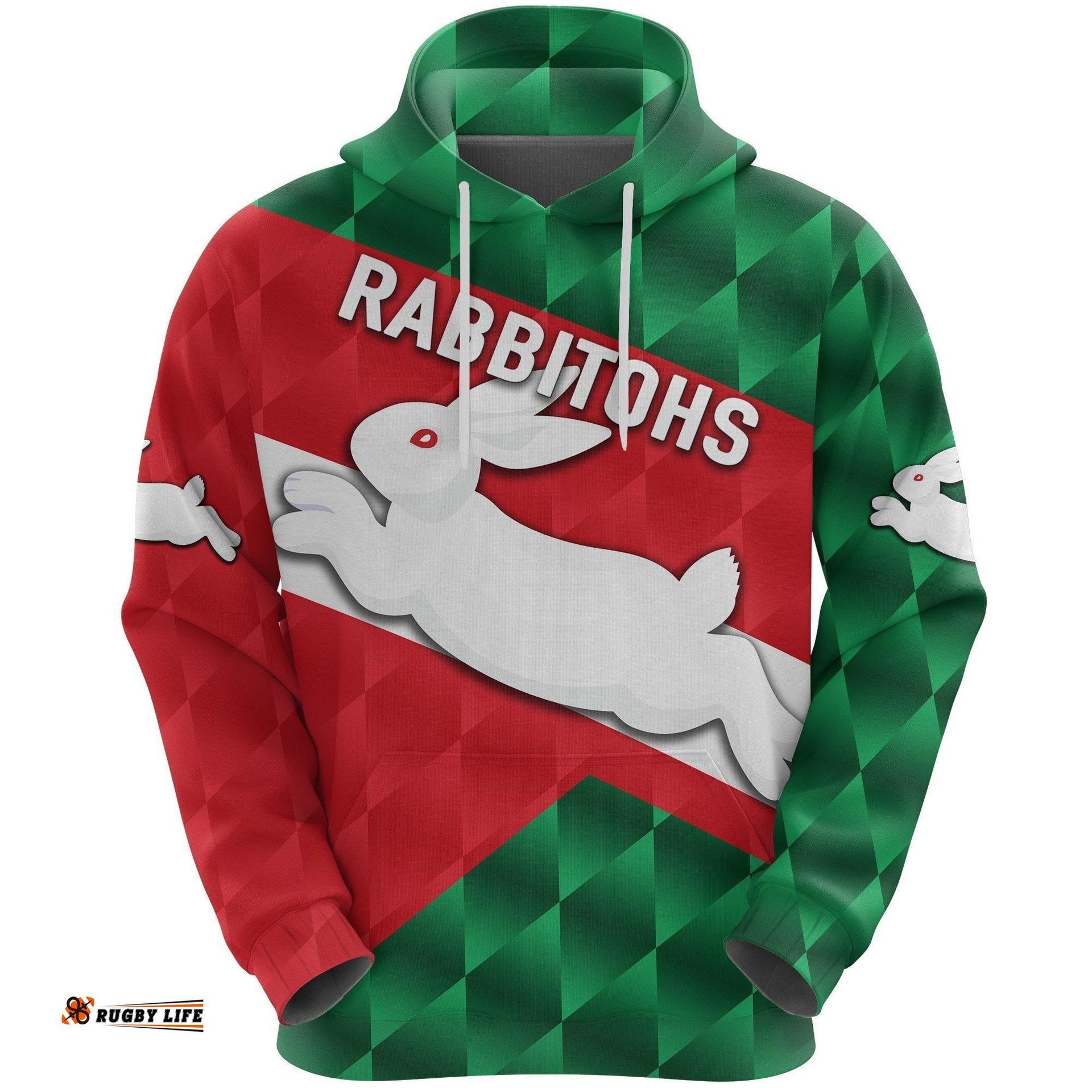 rabbitohs hoodie sporty style