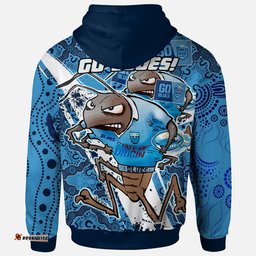 new south wales rugby league team hoodie custom nsw blues super cockroaches with aboriginal culture state of origin hoodie