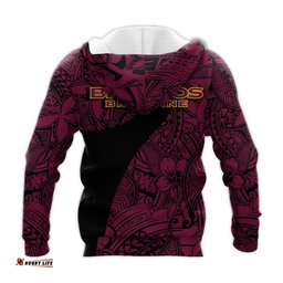 brisbane broncos hoodie polynesian nrl