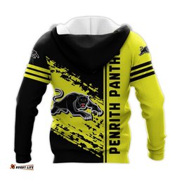 penrith panthers hoodie quarter style nrl