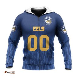 parramatta eels hoodie logo sport ombre nrl