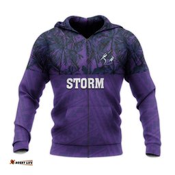 melbourne storm hoodie coconut tree nrl