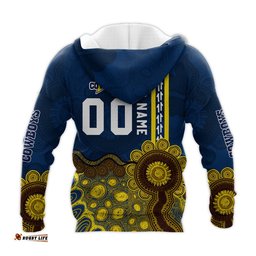 north queensland cowboys aboriginal hoodie rugby indigenous kangaroo tracks nrl