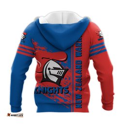 newcastle knights hoodie quarter style nrl