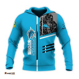 cronulla sutherland sharks hoodie personalized rugby for fan nrl