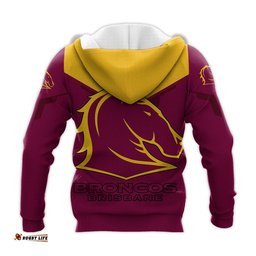 brisbane broncos hoodie drinking style nrl