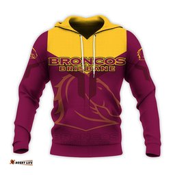 brisbane broncos hoodie drinking style nrl